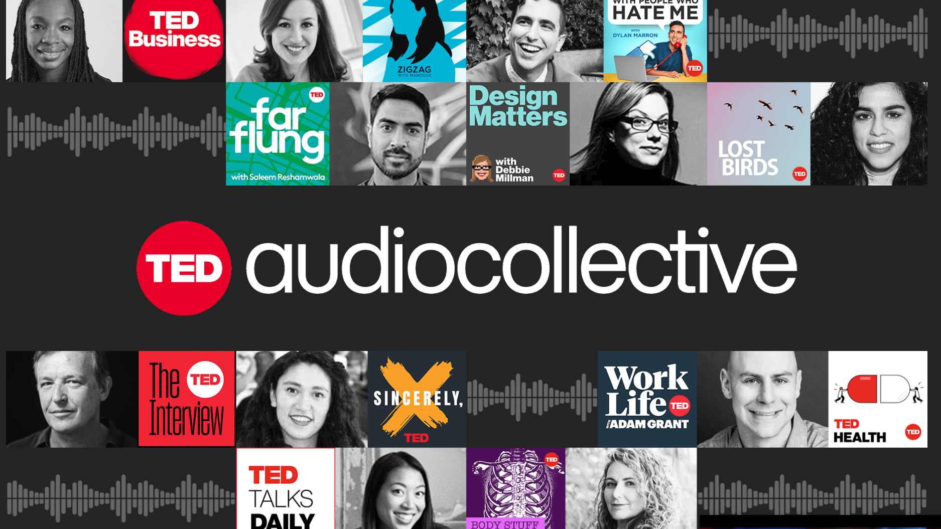 TED launches TED Audio Collective for podcasts about ‘ideas worth spreading’