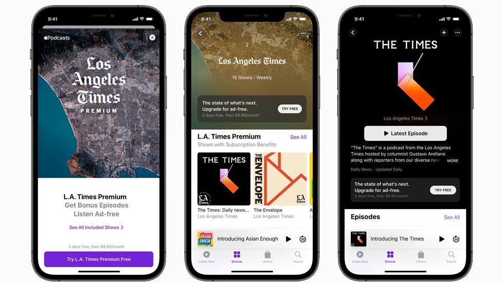 Apple Podcasts Subscriptions